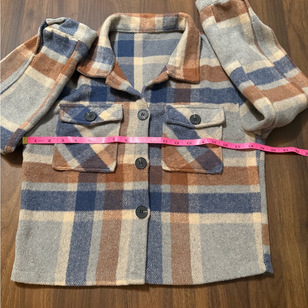 Plaid Women's Jacket - Picture 3 of 6